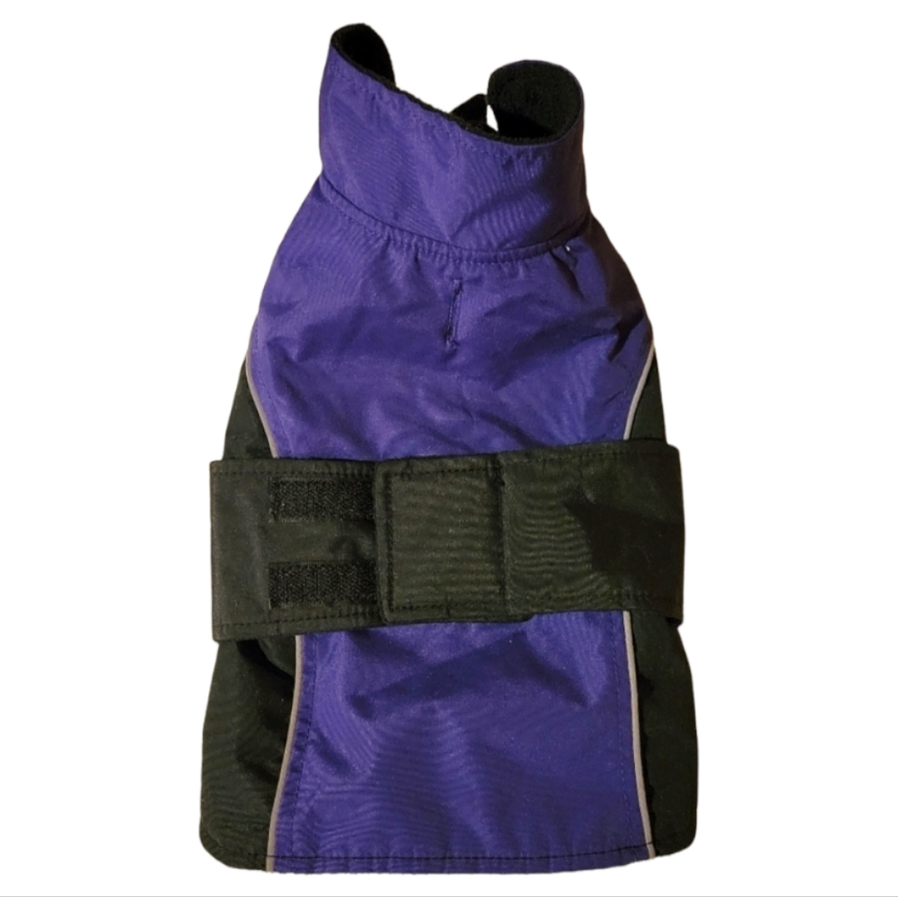 2X Hp 😊 Pet Soft Lined Jacket "Hook/Loop Fastener" Easy On Stays On